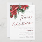 Een zeer vrolijk kerst klassiek feest kaart (Voorkant)