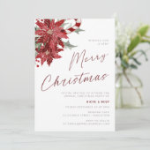 Een zeer vrolijke kerst feest bloem Snoep Cain Kaart (Staand voorkant)
