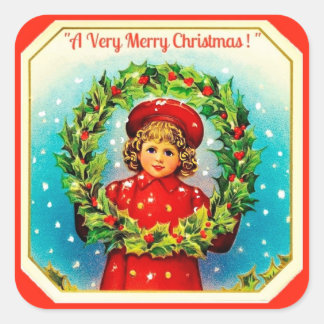 Een zeer vrolijke kerst Sticker