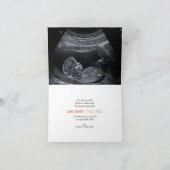 Een zeer vrolijke kerstvakantie zwangerschap aanko feestdagen kaart (Binnen)