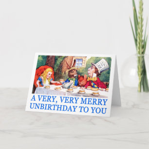 EEN ZEER, ZEER VROLIJKE UNBIRTHDAY VOOR JOU! FEESTDAGEN KAART