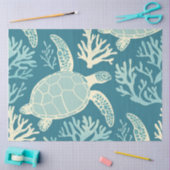 Een Zeeschildpad Serie Design7 Tissuepapier (Craft)