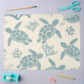 Een Zeeschildpad Serie Design 8 Tissuepapier (Craft)