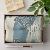 Een Zeeschildpad Serie Ontwerp 3 Tissuepapier (Geschenk)