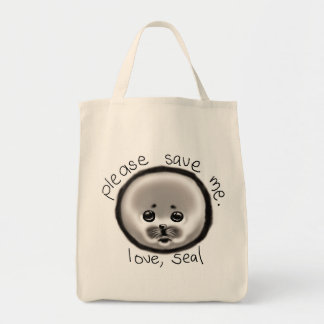 een zegel bewaren tote bag