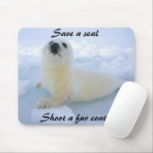 Een zegelmousepad opslaan muismat (Met muis)