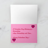 Een zegen op Valentijnsdag... Feestdagen Kaart (Binnen)