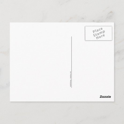 Een zegen voor Allah - Groeten Briefkaart (Achterkant)