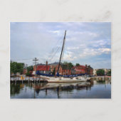Een zeilboot in Annapolis Harbour Briefkaart (Voorkant)