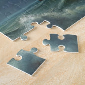 Een zeilschip in de oceaan legpuzzel (Zijkant)