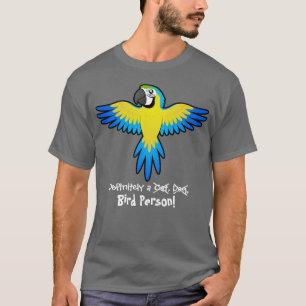 Een zeker vogelvolk (ara/papegaai) t-shirt