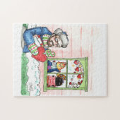 Een zeldzame spotting van de mysterieuze Mailman p Legpuzzel (Horizontaal)