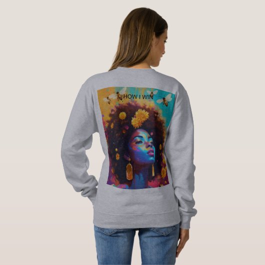 EEN ZELFVERZEKERD MEISJE TRUI (Achterkant volledig)