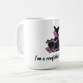 Een zelfverzekerde heks koffiemok (Voorkant links)