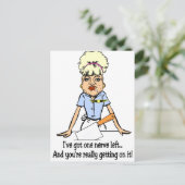 een zenuwstelsel links briefkaart (Staand voorkant)