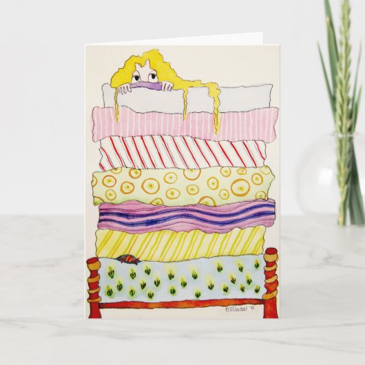 Een zeurderige Betekenis van Chocolade Notecard Kaart (Voorkant)