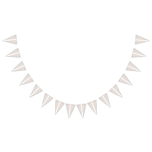 Een zich herhalend geometrisch patroon met diamant vlaggetjes (Alle)