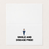 Eén ziekte visitekaartje (Buitenkant ongevouwen)