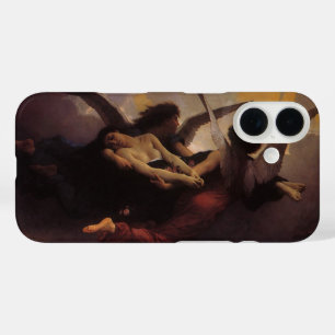 Een ziel die door Bouguereau naar de hemel is gebr iPhone 16 Hoesje