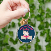 Een ziel in twee lichamen Llama Sleutelhanger Gift (Hand)