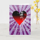 Eén ziel kaart (Gele Bloem)