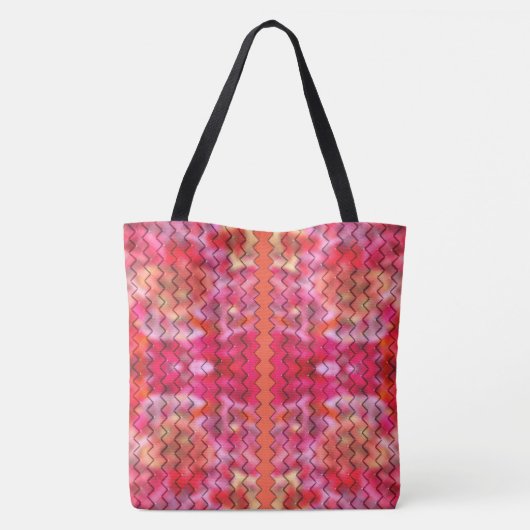 Een Zig een zag... Tote Bag (Achterkant)