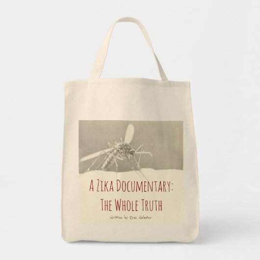 Een zika Documenteszak van RoseWrites Tote Bag (Voorkant)