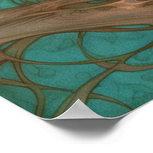 Een zingende zeemeermin poster (Hoek)