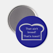 Een zinloze koelkastmagneet magneet (Voorkant / Achterkant)