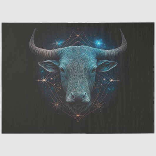 Een Zodiac Serie Ontwerp 5 Tissue Papier (Voorkant)