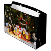 Een zoekplaatje met diverse Kerst optuig Fubby's. Groot Cadeauzakje (Achterkant Gekanteld)