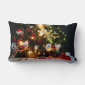 Een zoekplaatje met diverse Kerst optuig Fubby's. Kussen (Achterkant)