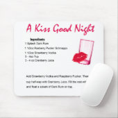 een zoene goednacht 3 muismat (Met muis)