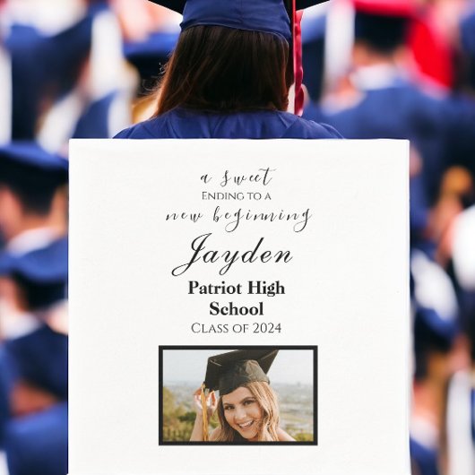 Een zoet einde aan een nieuw begin Afstuderen Foto Servet