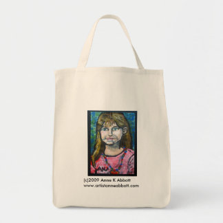 Een zoet meisje genaamd Shelby (met zwarte grens), Tote Bag