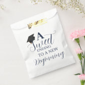 Een zoete afsluiting voor een nieuwe beginnende gr bedankzakje (Gezegeld)