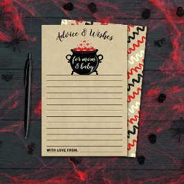 Een zoete Baby breekt halloween Baby shower