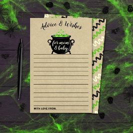 Een zoete Baby breekt halloween Baby shower