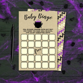 Een zoete Baby breekt halloween Baby shower