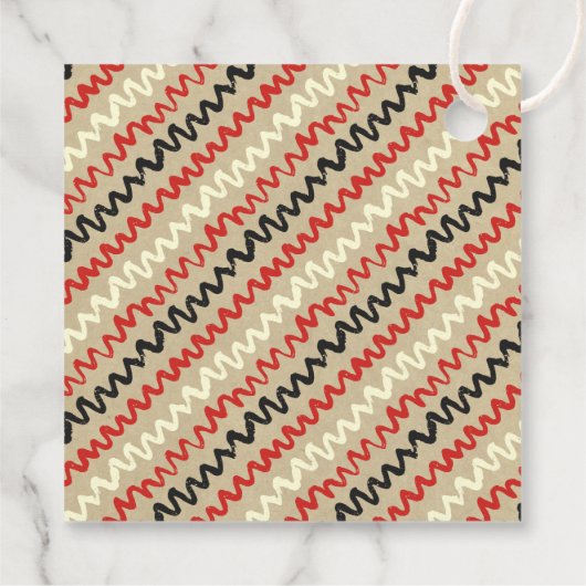 Een zoete Baby breekt halloween Baby shower Bedankjes Labels (Achterkant)