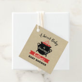 Een zoete Baby breekt halloween Baby shower Bedankjes Labels (In situ)