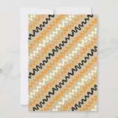 Een zoete Baby breekt halloween Baby shower Kaart (Achterkant)