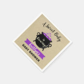 Een zoete Baby breekt halloween Baby shower Servet (Hoek)