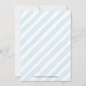 Een zoete babyjongen is onderweg naar Clementine S Kaart (Achterkant)