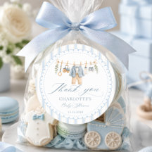 Een zoete babyjongen kleren babyshower dank je