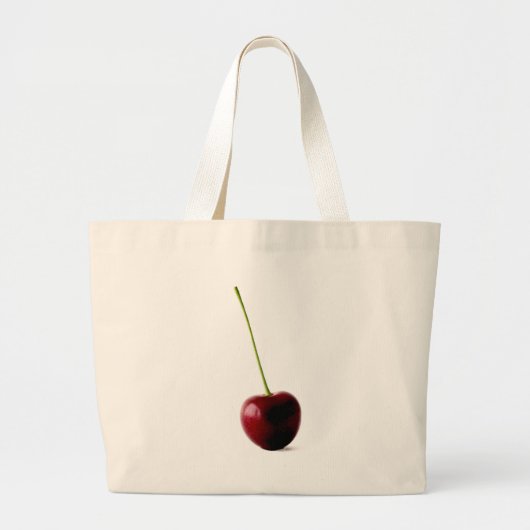 Een zoete Cherry jtcna Grote Tote Bag (Voorkant)