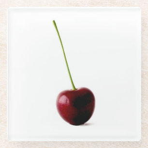 Eén zoete Cherry-klooster Glazen Onderzetter