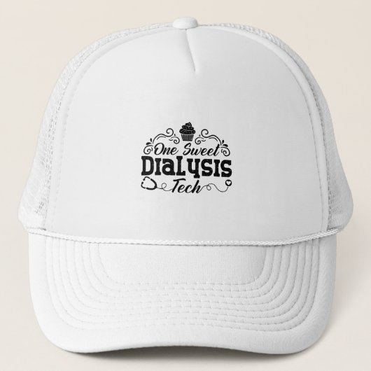 Eén zoete dialyse-technicus Dialyse-verpleegster Trucker Pet (Voorkant)