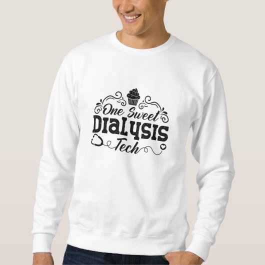 Eén zoete dialyse-technicus Dialyse-verpleegster Trui (Voorkant)