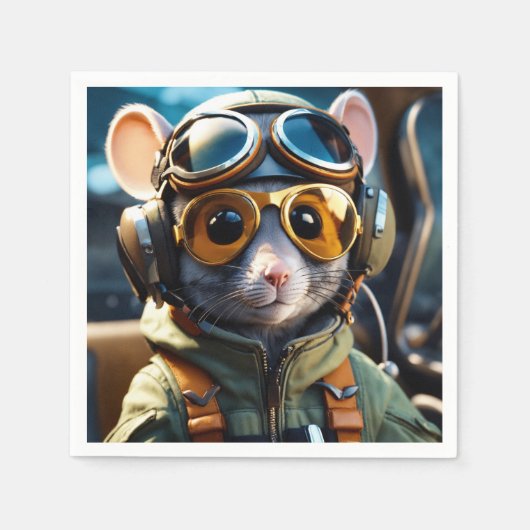 Een zoete fantasie fusie servet (Voorkant)